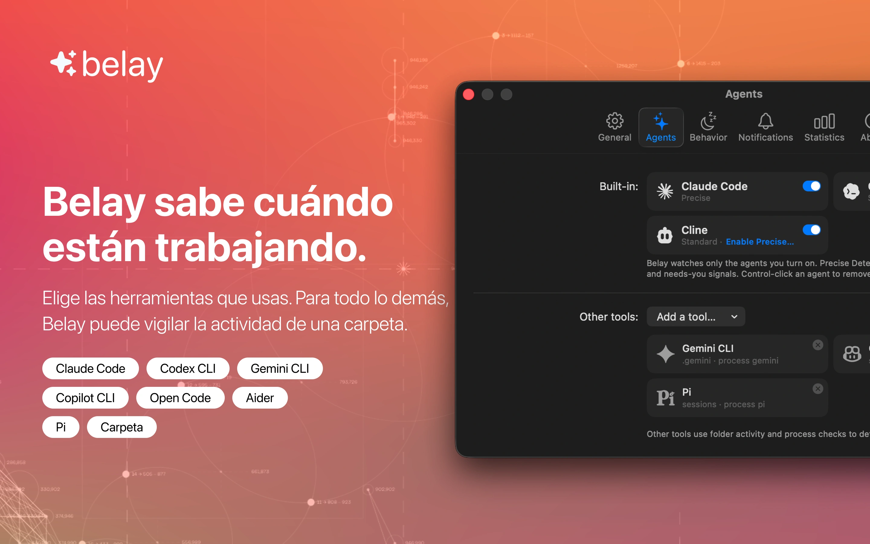 Tus agentes, de un vistazo