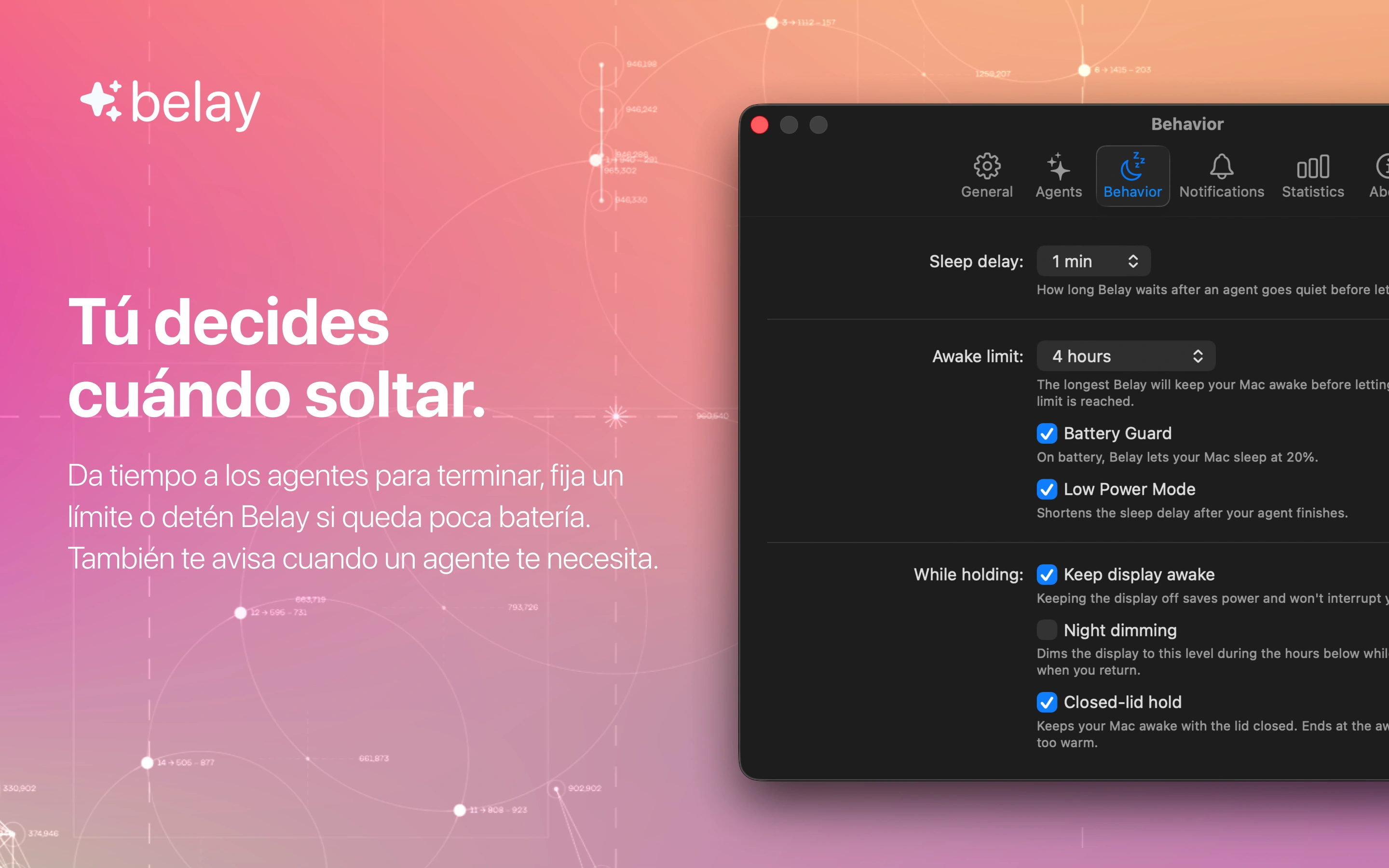 Tus agentes, de un vistazo